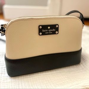 🖤Kate Spade Small Black & White Crossbody Handbag
